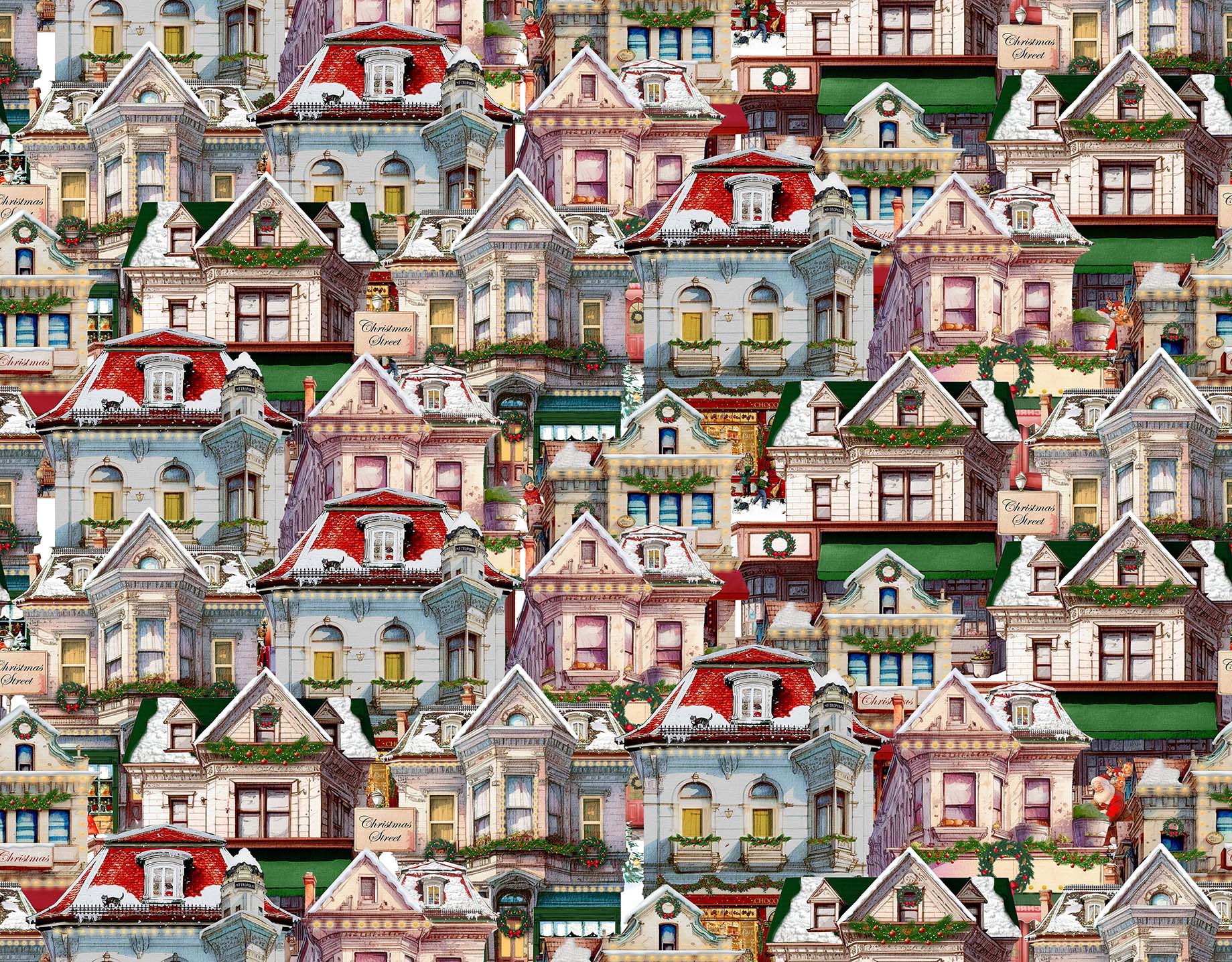 christmas CITY 4 48X38