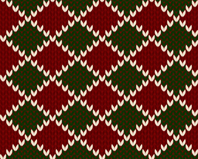 NAVIDAD BORDADO 1225 5 HIGH PATCH 8X6