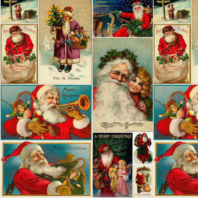 NAVIDAD VINTAGE 5 33X42