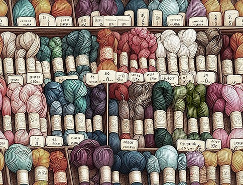 TRICOT FLOWERS 125 6 XS