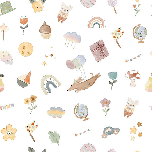 CHILDISH 104 PATCHWORK 18X18