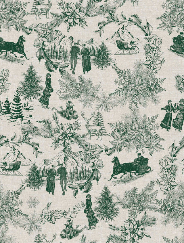 TOILE DE NOEL 2 70X92