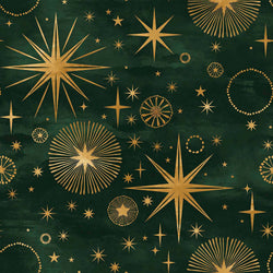 CHRISTMAS GREEN SKY 1 HIGH 40X40