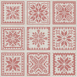 CHRISTMAS FOREST 4 35X35