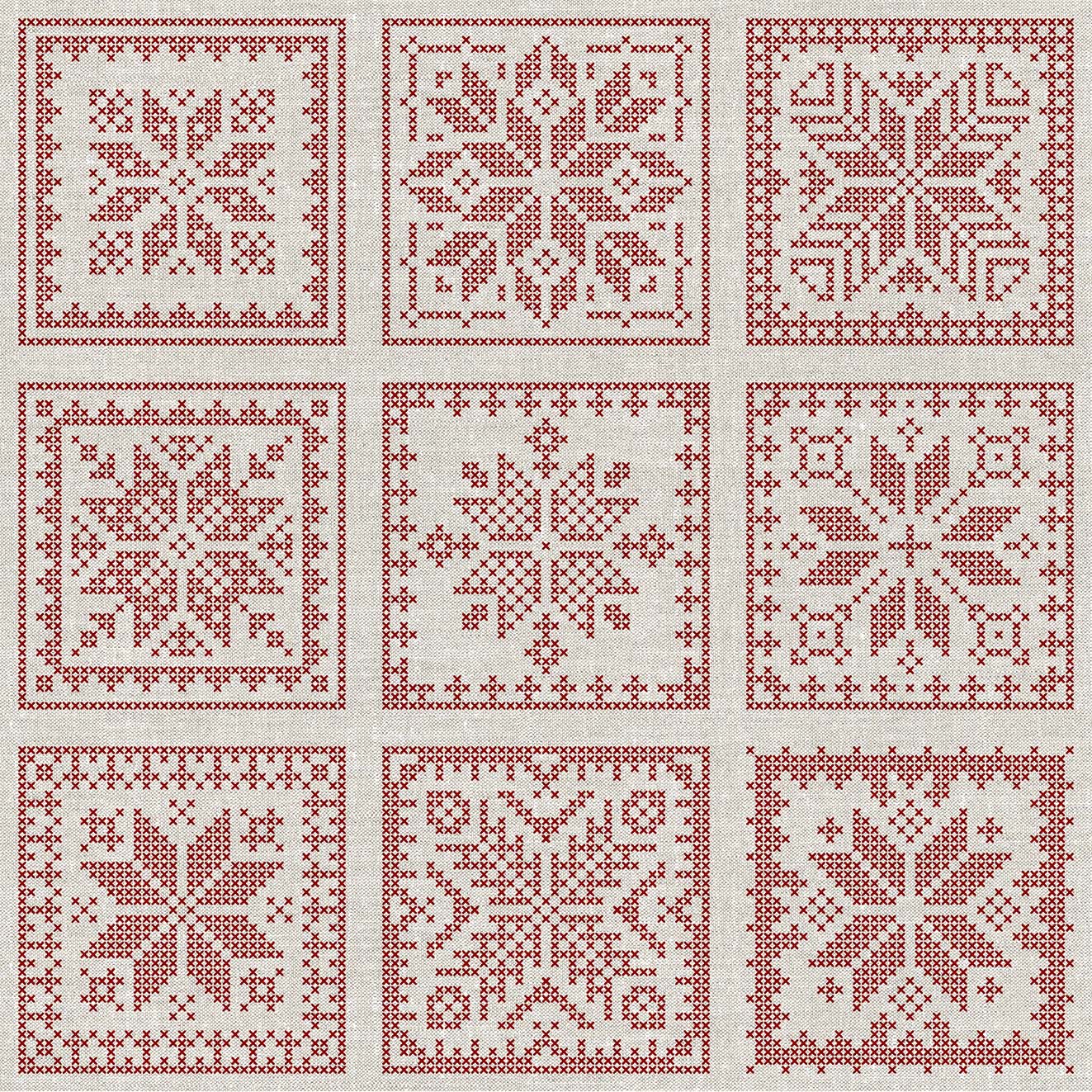 FORÊT DE NOËL 4 35X35