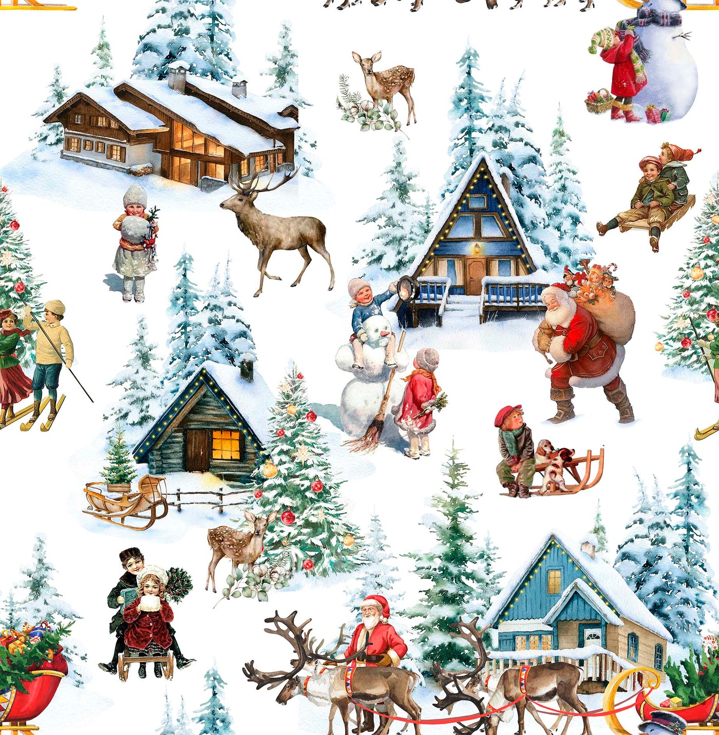 PAYSAGE de Noël 1 49X50