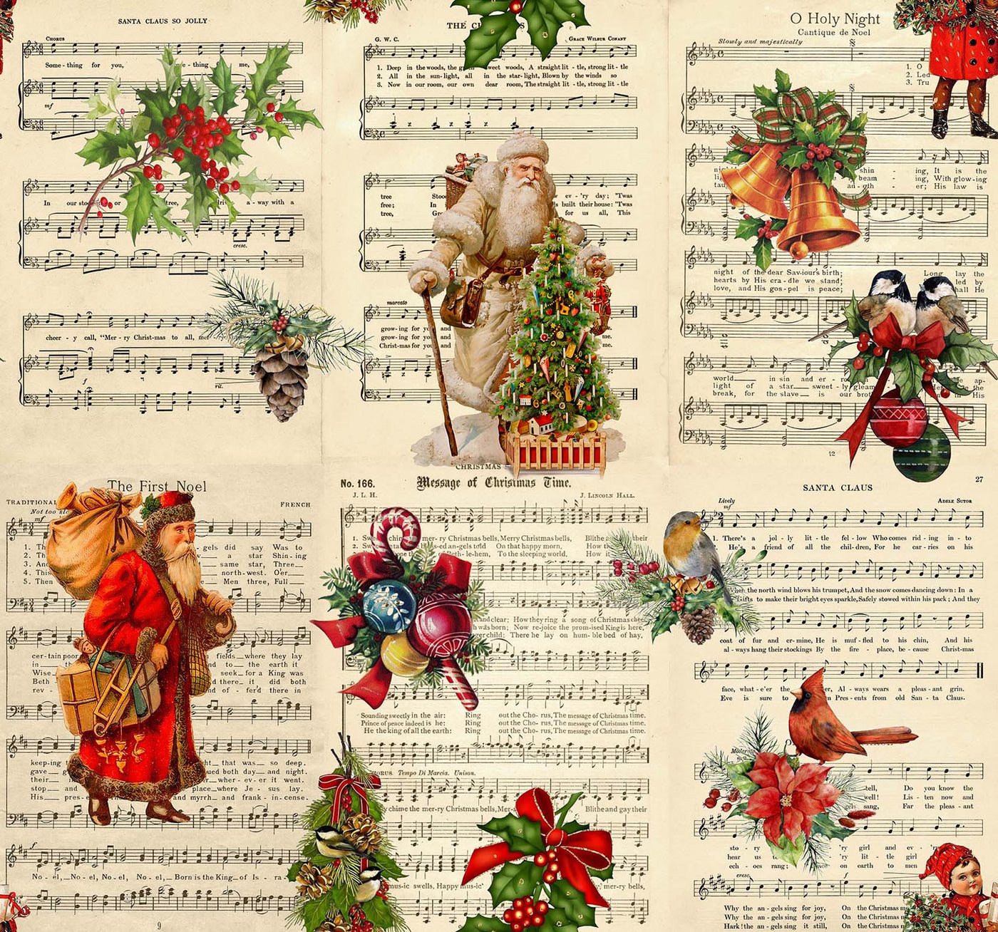 CHRISTMAS PARTITURA 2 33X33