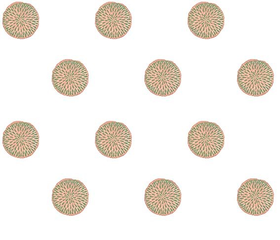 DANDELION V-N 125-6 20x17cm XS 4x3cm