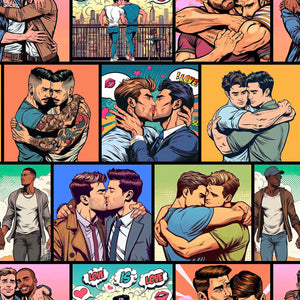 GAY POP 124 35X35