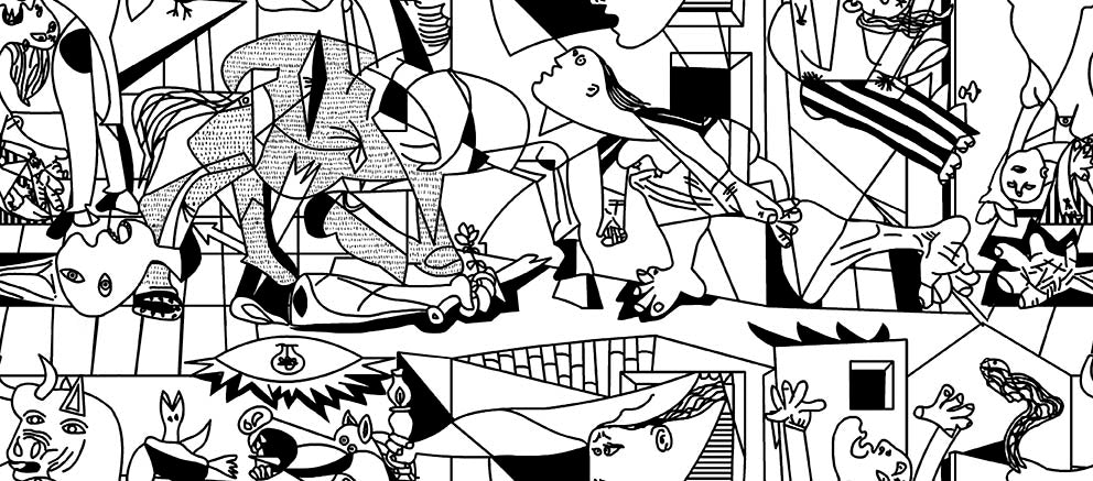 GUERNICA B&W 35X15