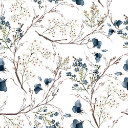 DARK BLUE LILY 124 1 50X50