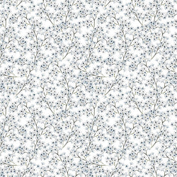 DARK BLUE LILY 124 4 13X13