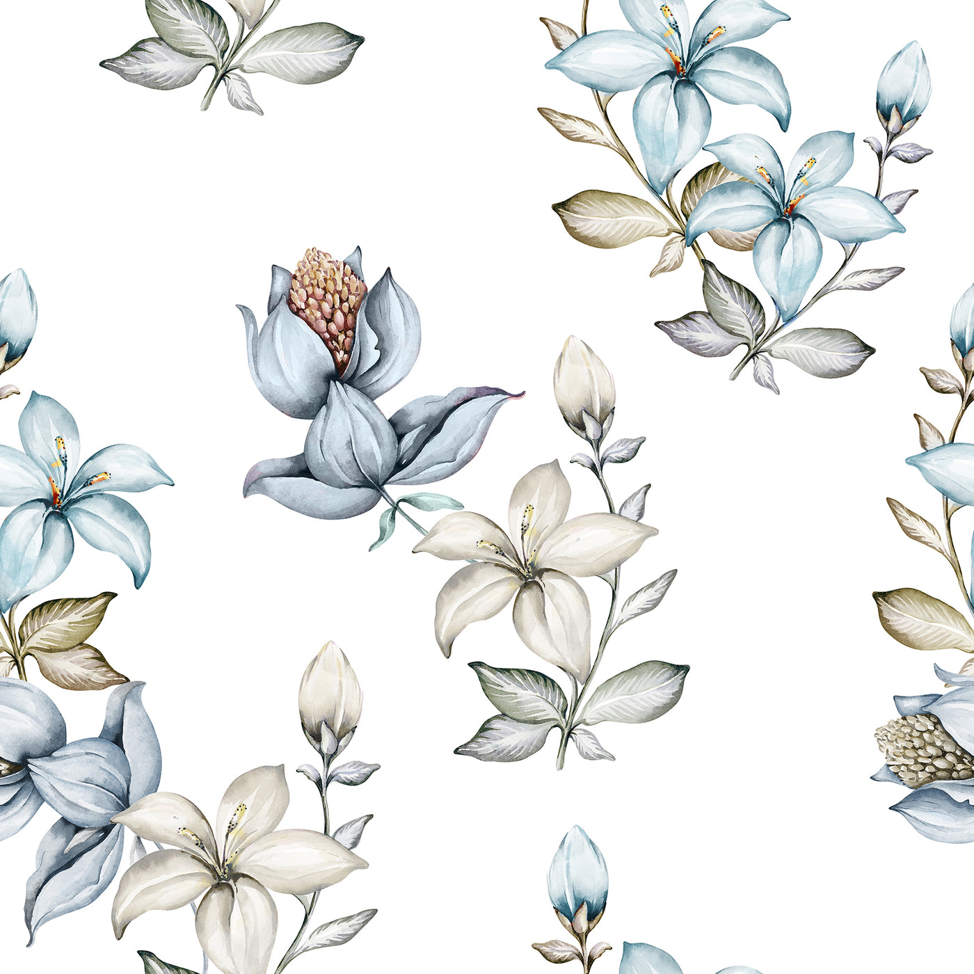 BLEU LIONELLA 3 45X45