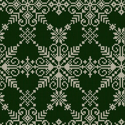 NAVIDAD BORDADO 1225 6 HIGH PATCH 16X16