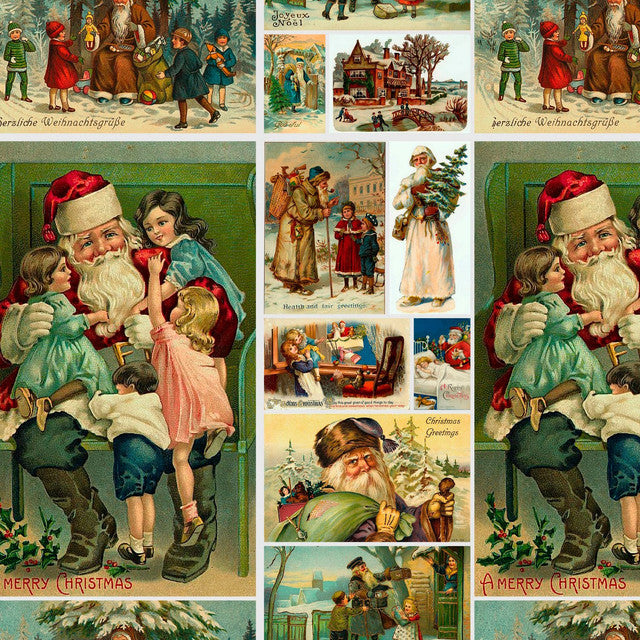 NAVIDAD VINTAGE 7 33X42