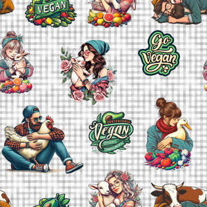 VEGAN GREY 124 38X38