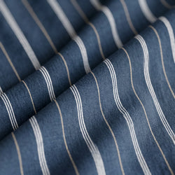 Tela Rayas Azul Índigo - Breona C 926 2 H