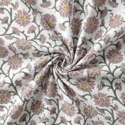 Sonnenblumen-Stoff Altrosa - Edera B 926 6