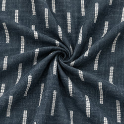 Tela Geométrica Ikat Azul Marino - Edera C 926 5 H