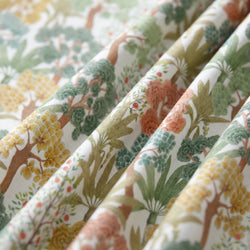 Botanischer Bäume-Stoff Bunt - Hebe A 926 6