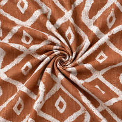 Tela Geométrica Ikat Teja - Hebe B 926 3 H