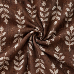 Tela Botánica Ramas Chocolate - Lignea C 926 5 H