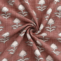 Tela Flores Cardo Terracota - Luku A 926 5 H
