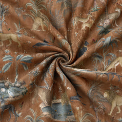 Tela Animales Oasis Terracota - Merit B 926 1 H