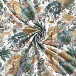 Tela Oriental Selva Multicolor - Willa C 926 1