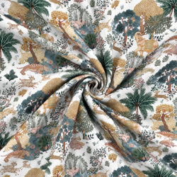 Tela Oriental Selva Multicolor - Willa C 926 2
